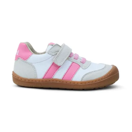 Dylan Leather - White Pink