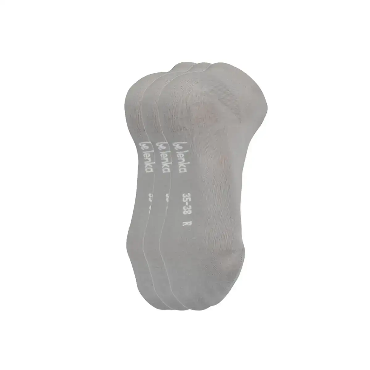Nizke bombažne nogavice - Grey (3 pack) - slika 3