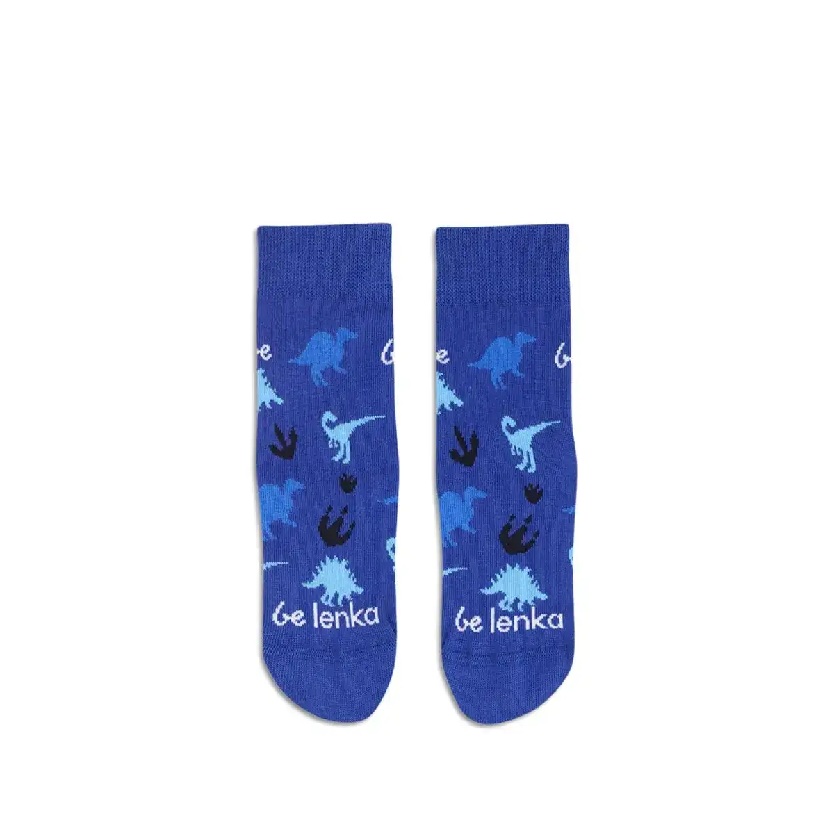 Otroške bombažne nogavice - Dino Royal Blue - slika 2