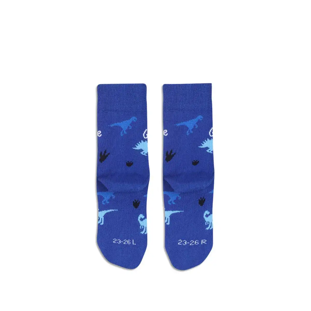 Otroške bombažne nogavice - Dino Royal Blue - slika 3