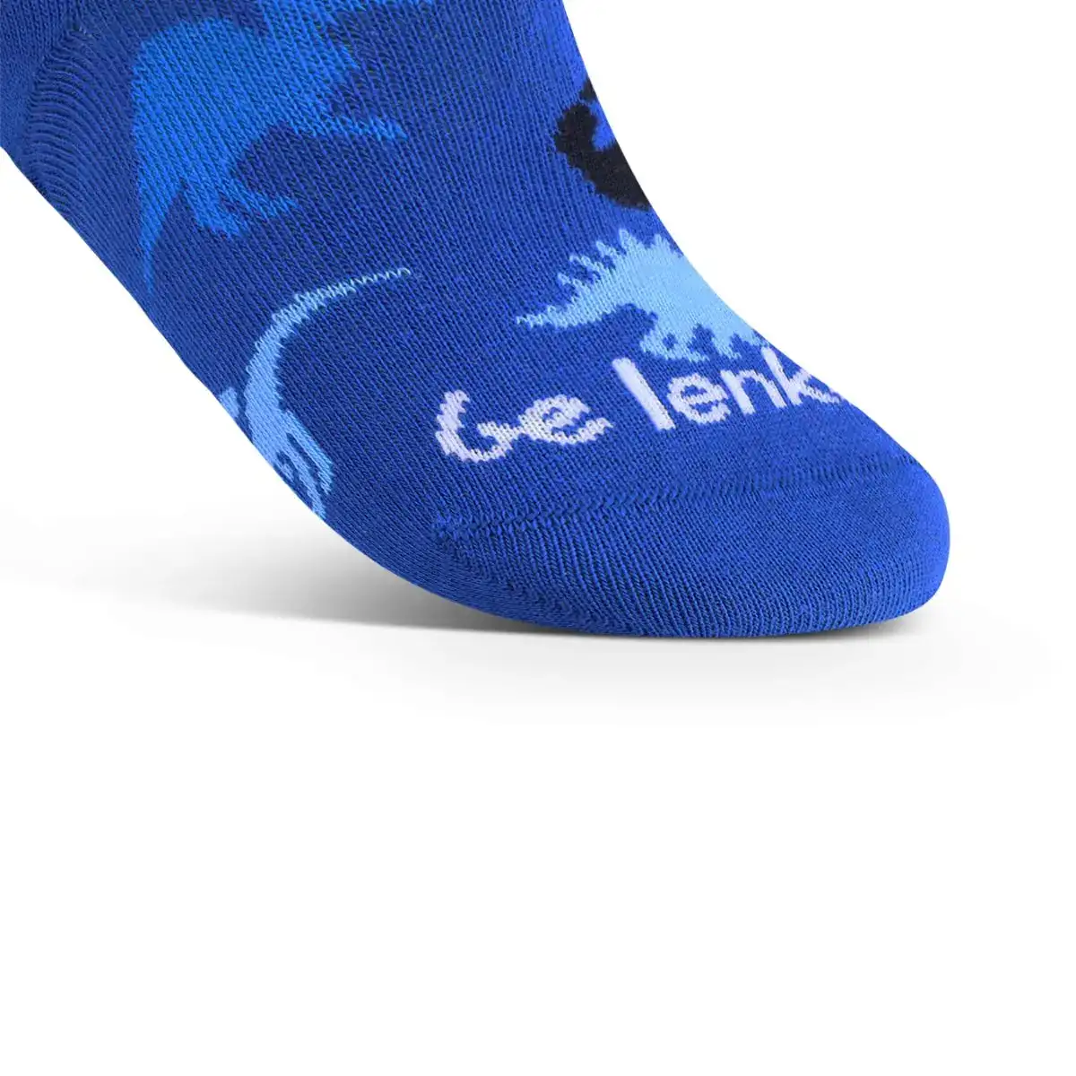 Otroške bombažne nogavice - Dino Royal Blue - slika 4