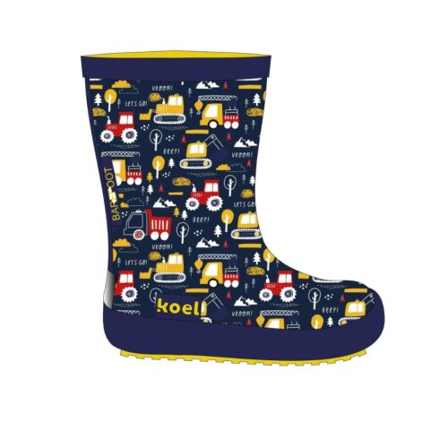 Wellie Bare - Tractor Blue