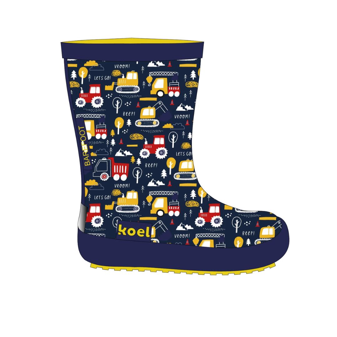 Wellie Bare - Tractor Blue