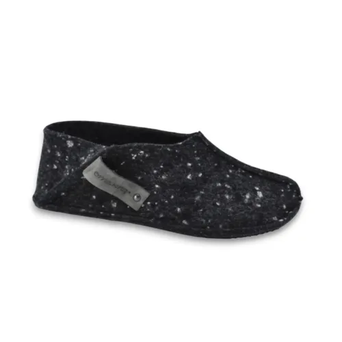 Tohkri copati iz filca - Black