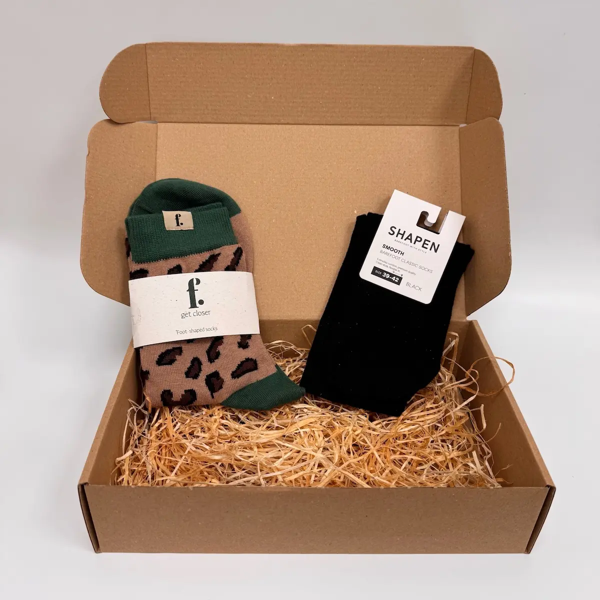 darilni paket - Fleeters Leopard in Shapen nogavice