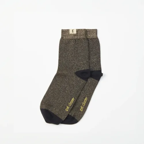 Nogavice Sequins - Black