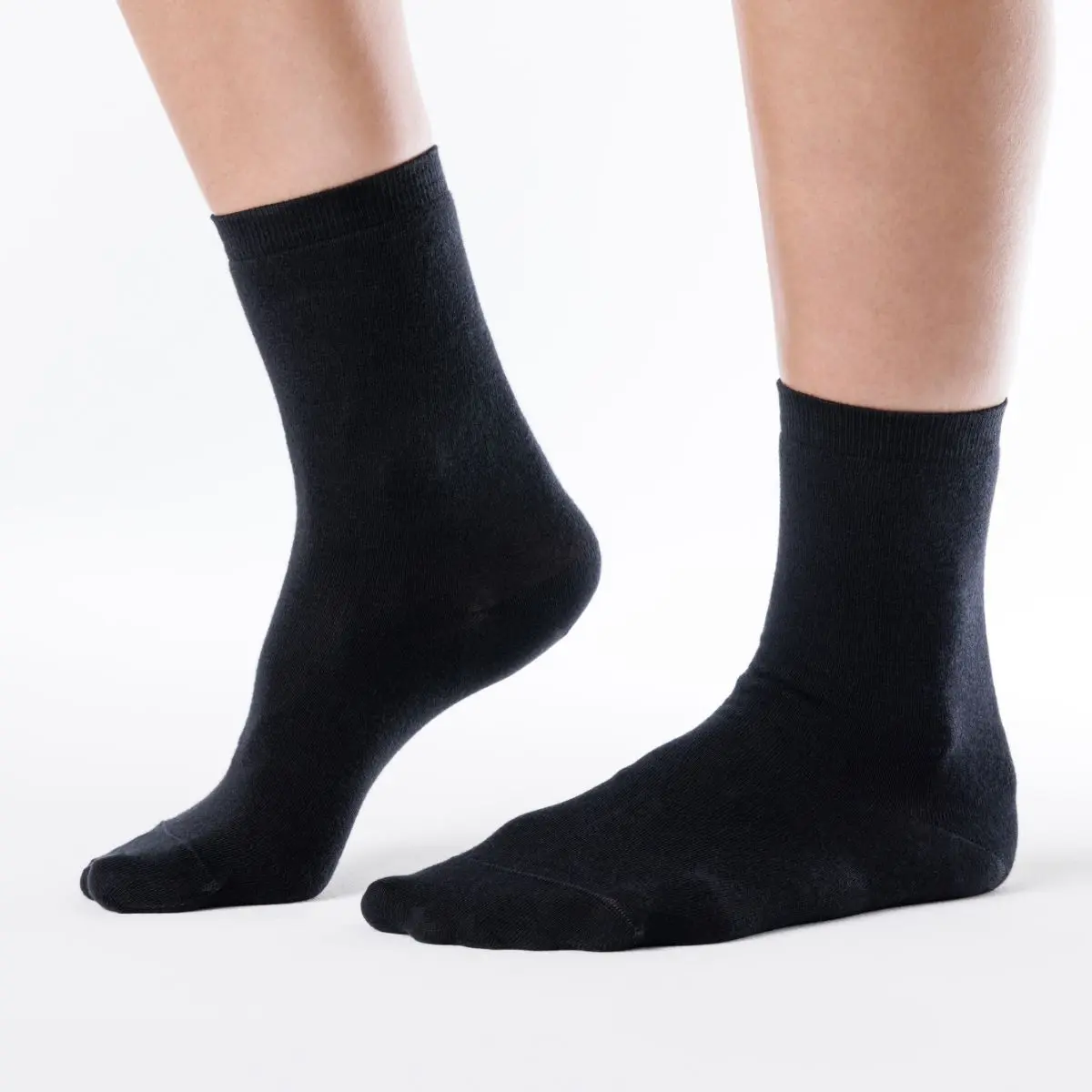 Nogavice Smooth Classic - Black