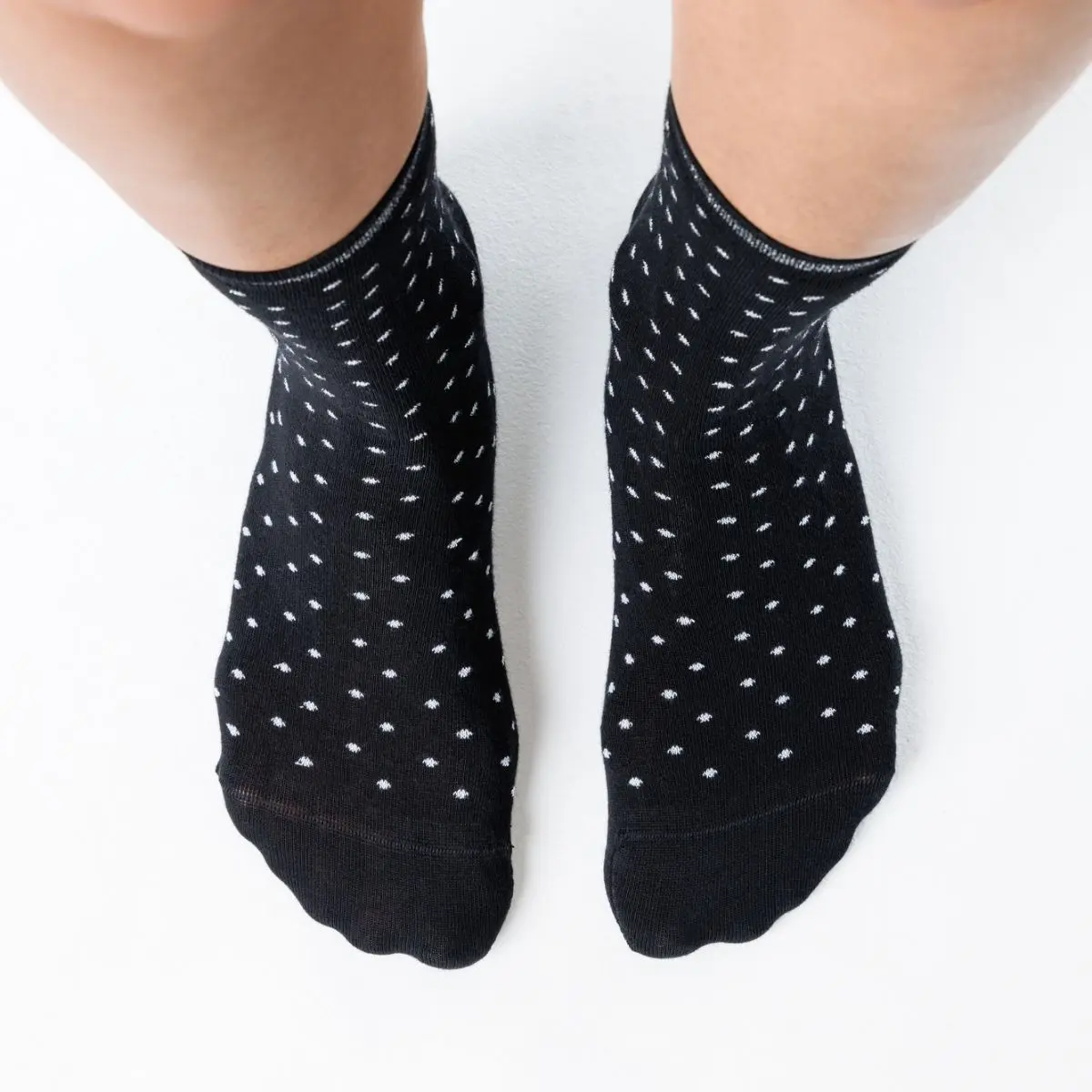 Nogavice Stardust Dots - Black - slika 3